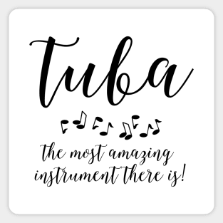 Amazing Tuba Sticker